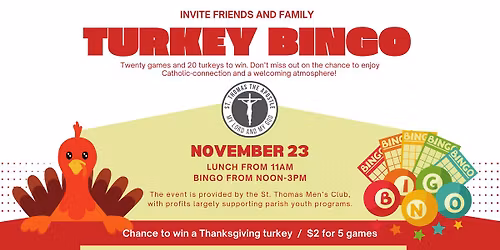 Turkey Bingo