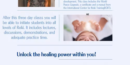 Usui\/Holy Fire Reiki III Master Training