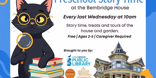 Free Preschool Story Time at Bembridge House