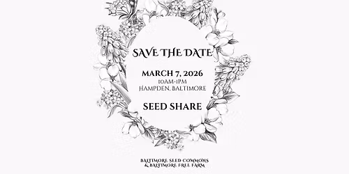 2026 Seed Share & Give-Away