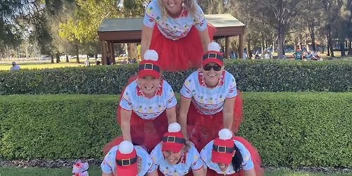 Christmas gift run your own distance\/  morning tea and dress up. 