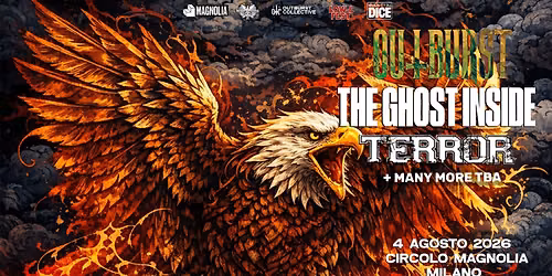 The Ghost Inside, Terror, Lastelle, Summer Hailstorm, Defamed & More | Circolo Magnolia, Milano