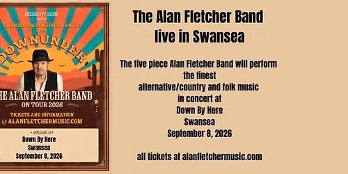 The Alan Fletcher Band LIVE in Swansea