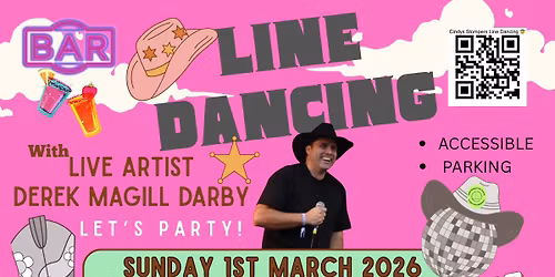 LINE DANCE PARTY - LIVE MUSIC WITH DEREK