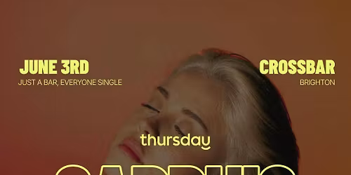 Wednesday | Sapphic Singles ONLY | Crossbar, Brighton