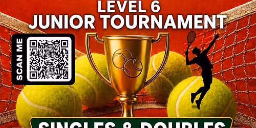 USTA L6 JUNIOR TOURNAMENT SUMMERTIME SERVES SINGLES AND DOUBLES