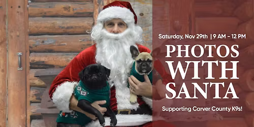 Photos with Santa at Paws Inn Pet Essentials