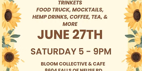 NC Vintage Night Market: 5 to 9pm @Bloom Collective & Cafe