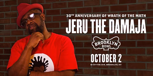 Jeru The Damaja - 30th Anniversary of Wrath of the Math