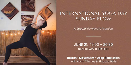 International Yoga Day Sunday Flow | A Special 90-Minute Practice \u2728