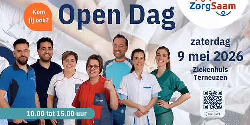 Open Dag ZorgSaam zaterdag 9 mei Ziekenhuis Terneuzen