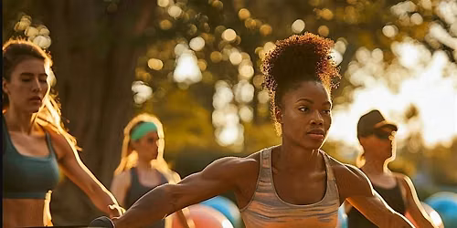 Pop-Up Camp workout with Burn Boot Camp and Healthy Living Chiropractic