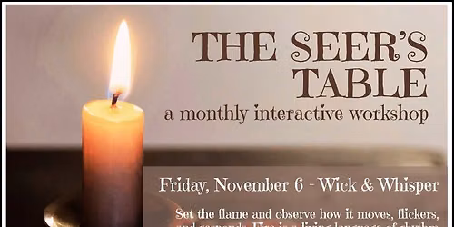 The Seer's Table - Wick & Whisper