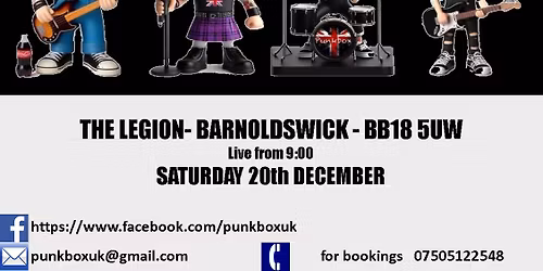Last Gig of the year for us @ The Legion 