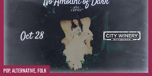 Abi Carter: No Amount of Dark Tour