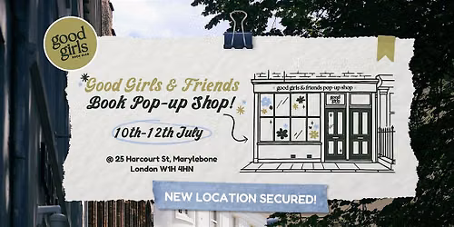 Good Girls & Friends Romance Book Pop-Up