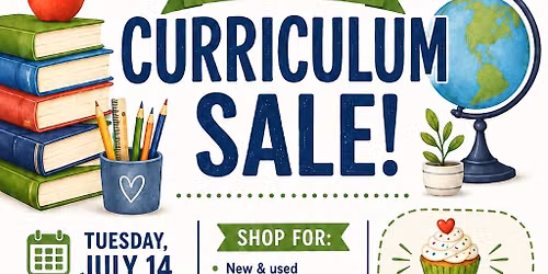 Homeschool Curriculum Sale