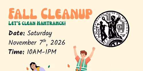 Fall 2026 City-Wide Clean Up!