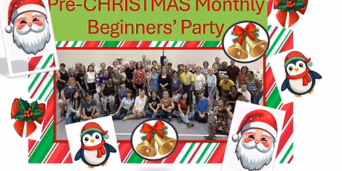 DEC '25 Monthly Beginners' Line Dance Party!