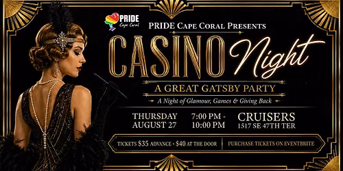 Casino Night: A Fundraiser for PRIDE Cape Coral