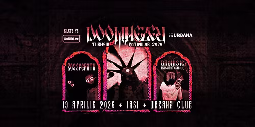 Doomnezeu \/ Bossferatu \/ Dronisie R\u0103s\u0103riteanul @ Urbana Club, Ia\u0219i
