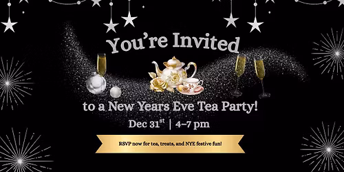 New Years Even Tea Party at Sweet Lemon Kitchen