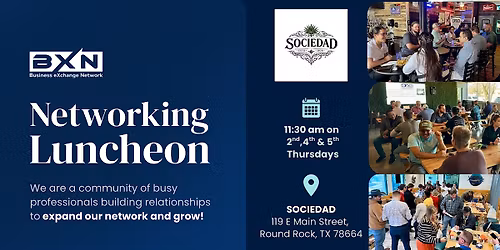 BXN Round Rock Networking Luncheon