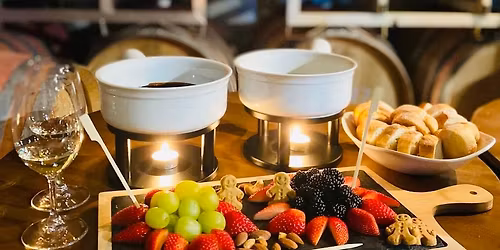 Sip & Dip Fondue in the Barrel Room