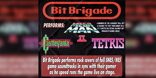 Bit Brigade performs "Mega Man II" + "Castlevania" + "Tetris" LIVE @ Wild Buffalo