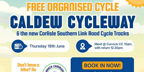CYCLEWISE CALDEW CYCLEWAY FREE ORGANISED CYCLE 