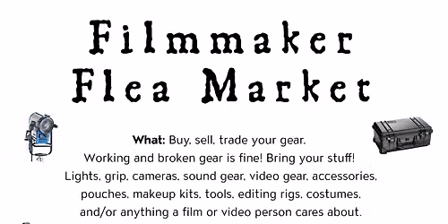 Filmmaker Flea Market