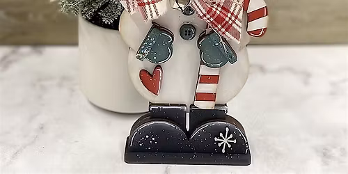 DIY Holiday Workshop: Create Your Own Standing Snowman
