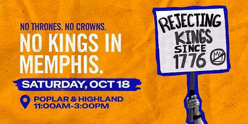 No Kings 2.0: Memphis Resistance Fest