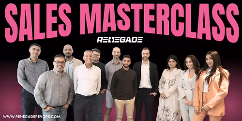 Sales & Sales Leadership Masterclass