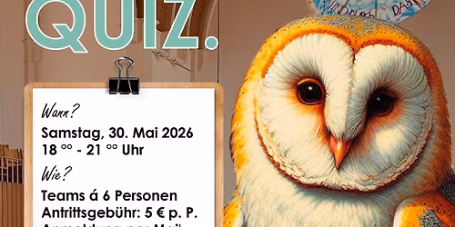Kirchen.Kneipen.Quiz. - Das Schmachtendorfer Kneipenquiz ist zur\u00fcck!