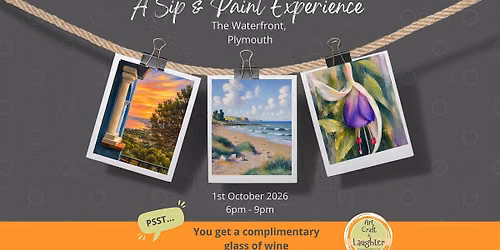 A Sip & Paint Experience