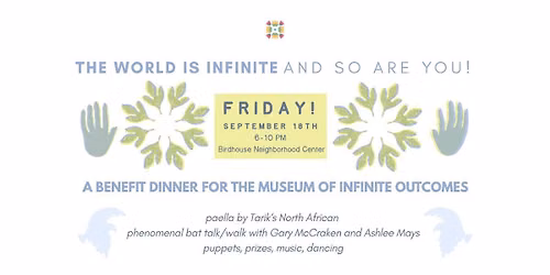 The World is Infinite - Benefit Dinner
