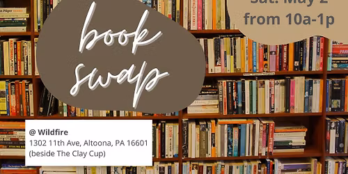 *FREE* Community Book Swap @ Wildfire in Downtown Altoona, PA