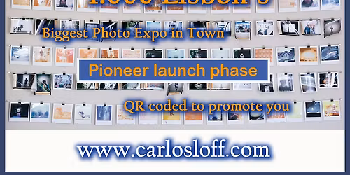 Expose Yourself at biggest Photo Expo in Lisbon - 1.000 Lisbon\u00b4s