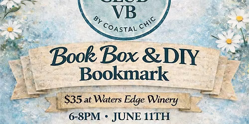 Book Box & Bookmark- Waters Edge
