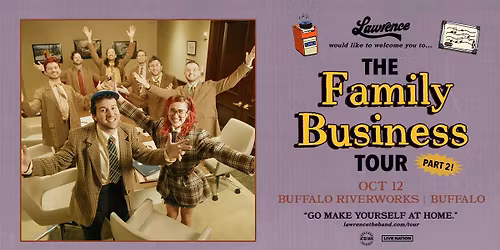 Lawrence - October 12 at Buffalo RiverWorks
