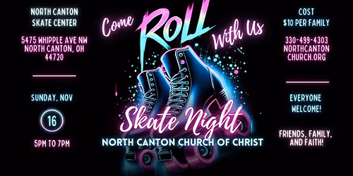 \ud83c\udf89\u2728 Come Roll With Us \u2013 Skate Night! \u2728\ud83c\udf89