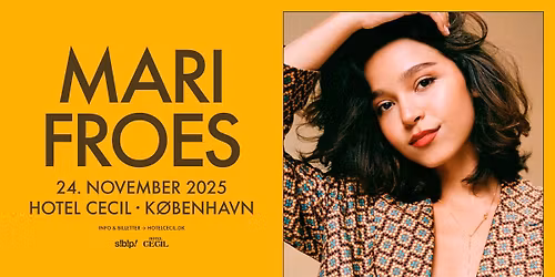 VENTELISTE! Mari Froes (BR) | Hotel Cecil, K\u00f8benhavn