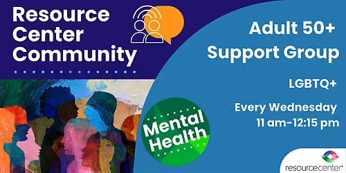 Adult 50+ Support Group (LGBTQ+)
