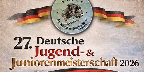 27. Deutsche Jugend- & Junioren Meisterschaft 2026