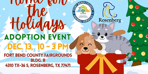 Home for the Holidays Adoption Event