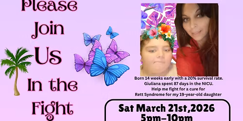 Giuliana Marie Purple Butterfly non-profit fundraiser