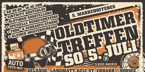 5. Markenoffenes Oldtimer-Treffen, L\u00e4ngmatt Areal St. Erhard \/ Sursee