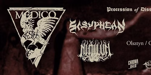 MEDICO PESTE \u2022 SISYPHEAN (LT) \u2022 NIHILVM | 11.11.2026 | Olsztyn - Carpenter Stage Baza