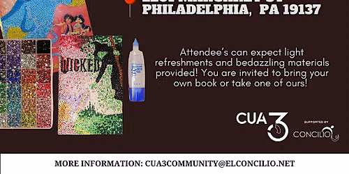 CUA 3: Bling Your Book (Community event)